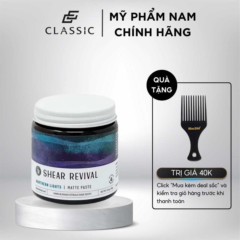 Sáp Vuốt Tóc Shear Revival Northern Lights Matte Paste 96gr