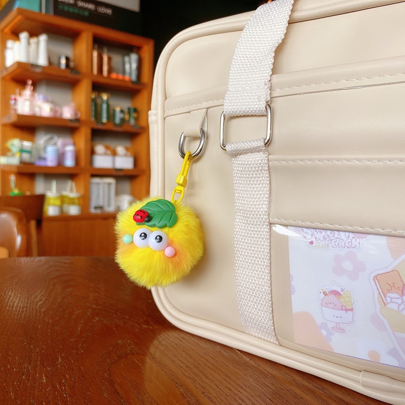 Móc Khóa Hình Cầu Vồng Dễ Thương