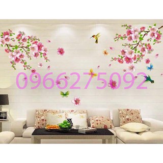 Decal dán tường Hoa đào