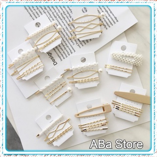Kẹp tóc đính ngọc trai giả 🔥ABa Store🔥 loại tốt KT01