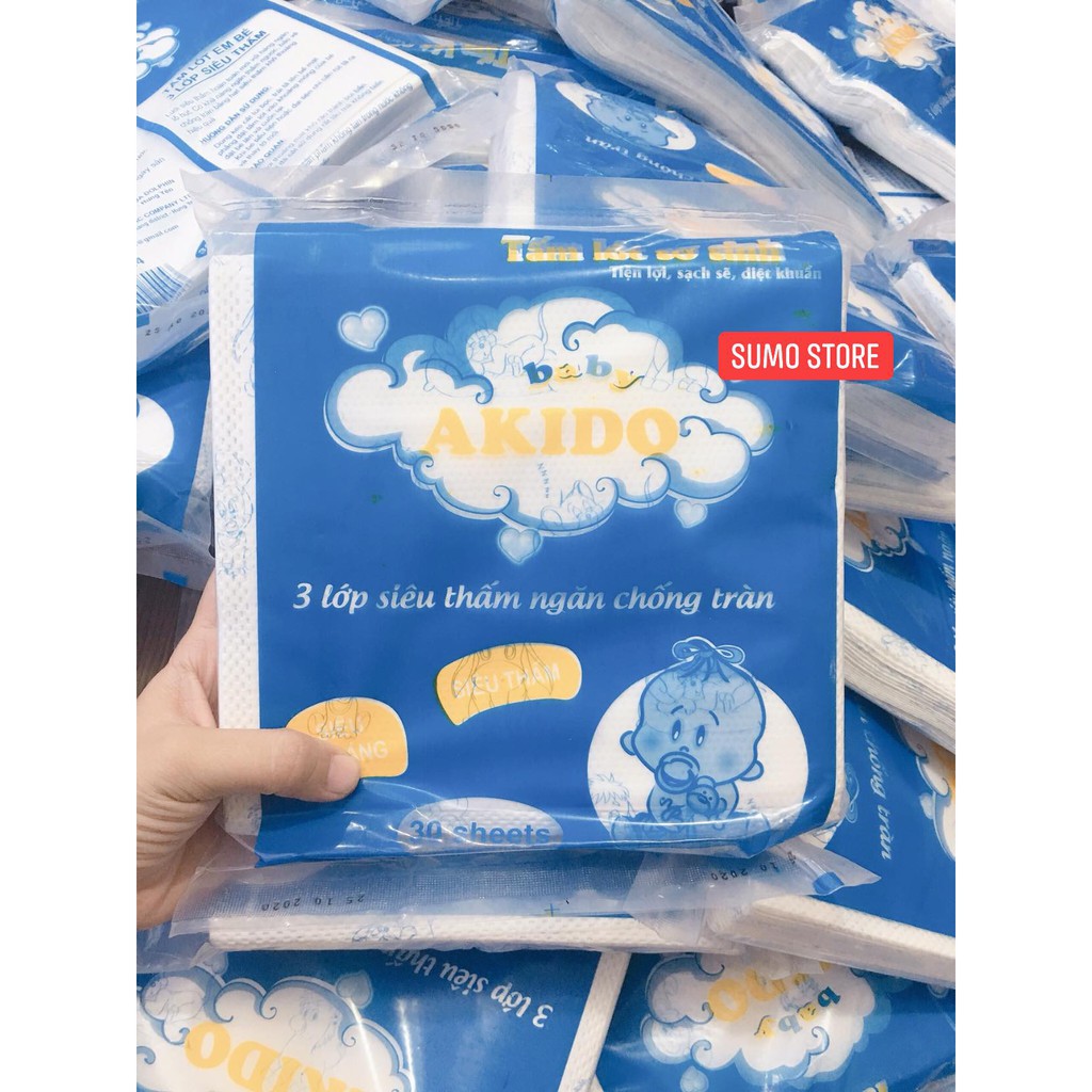 lót phân xu akido bịch 30 tờ