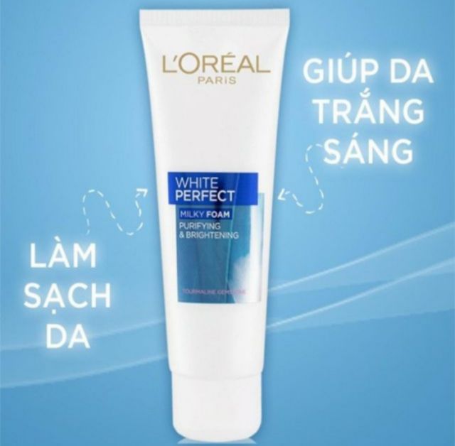 Sữa Rửa Mặt Trắng Da L'Oreal White Perfect 100g