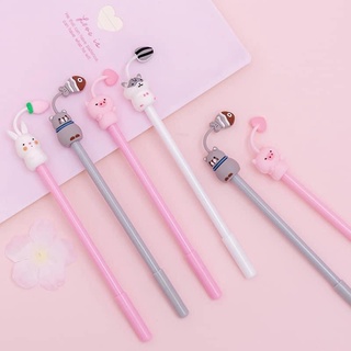 [GIÁ SỈ] Bút nước đen hình đầu thú cute