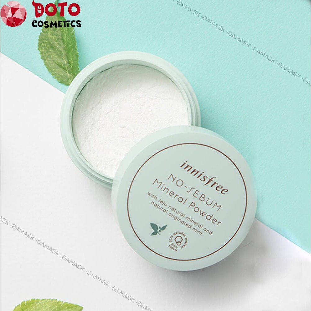 [MẪU MỚI] Phấn phủ kiềm dầu Innisfree dạng bột khoáng Innisfree No Sebum Mineral Powder 5g