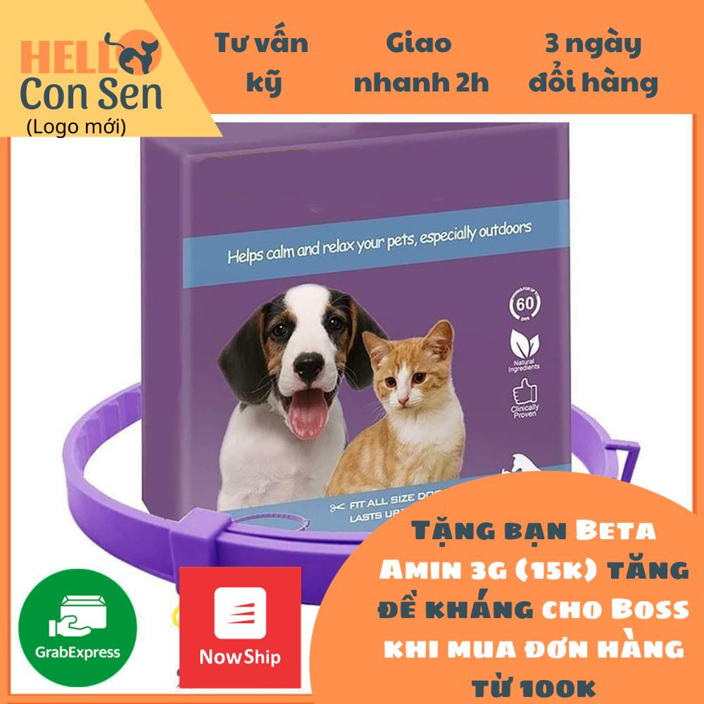 Vòng cổ Giảm Stress cho chó mèo Feliway giảm căng thẳng cho chó mèo hiệu quả an toàn không tác dụng phụ