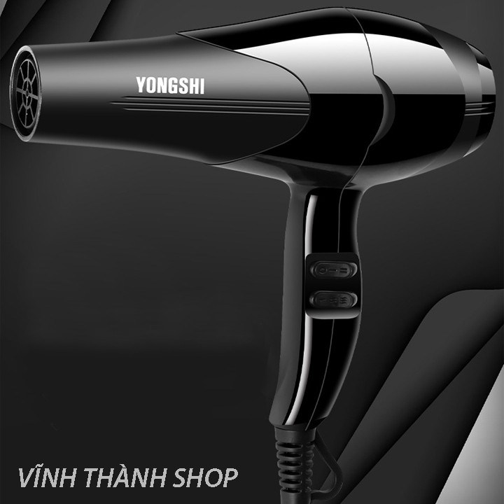 Máy sấy tóc tạo kiểu YONGSHI công suất lớn 2000W tặng kèm 4 phụ kiện