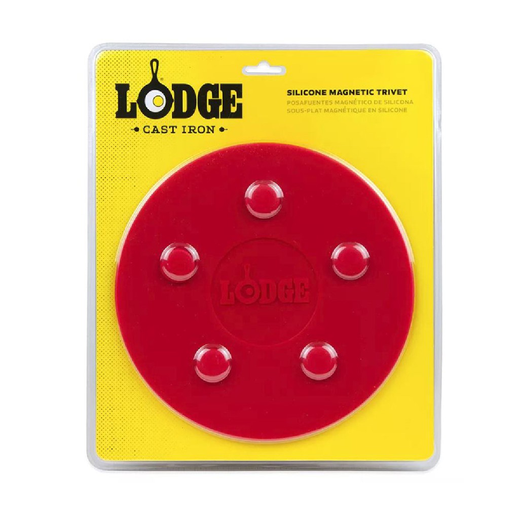 Lodge - Miếng lót nồi có nam châm màu đỏ