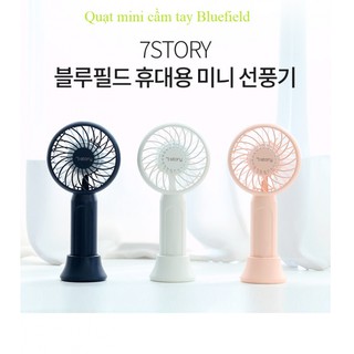 Combo 3 Quạt mini cầm tay Bluefield thương hiệu cao cấp Hàn Quốc 7Story Hàng nhập khẩu chính ngạch