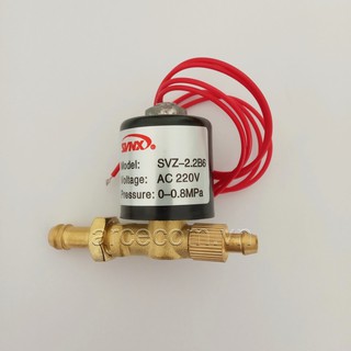 Van khí 220V 2.2B6 dùng cho máy hàn tig (van điện từ)