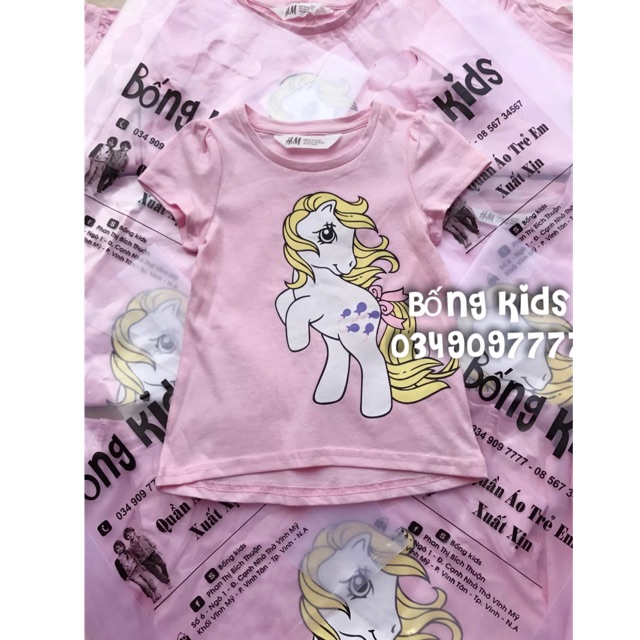 Áo Pull Bé Gái Ngựa Pony Hồng