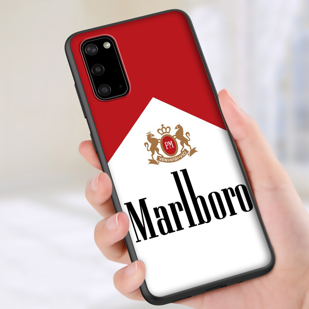 Ốp Điện Thoại Silicon Mềm Hình Marlboro Cho Samsung A8 Plus S20 Fe J2 J5 J7 Core J730 Pro Prime Ak97