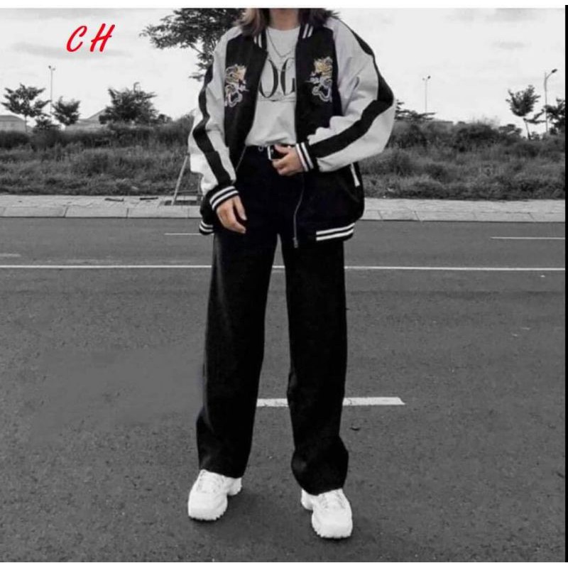 [ Mã FAMAYWA giảm 10K đơn 50K] Áo khoác Nam ⚡Áo khoác Nữ⚡Áo bomber rồng kèm ảnh thật | BigBuy360 - bigbuy360.vn