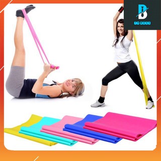 Dây Cao Su Đàn Hồi Kháng Lực Tập Thể Dục Yoga 1,5 Mét
