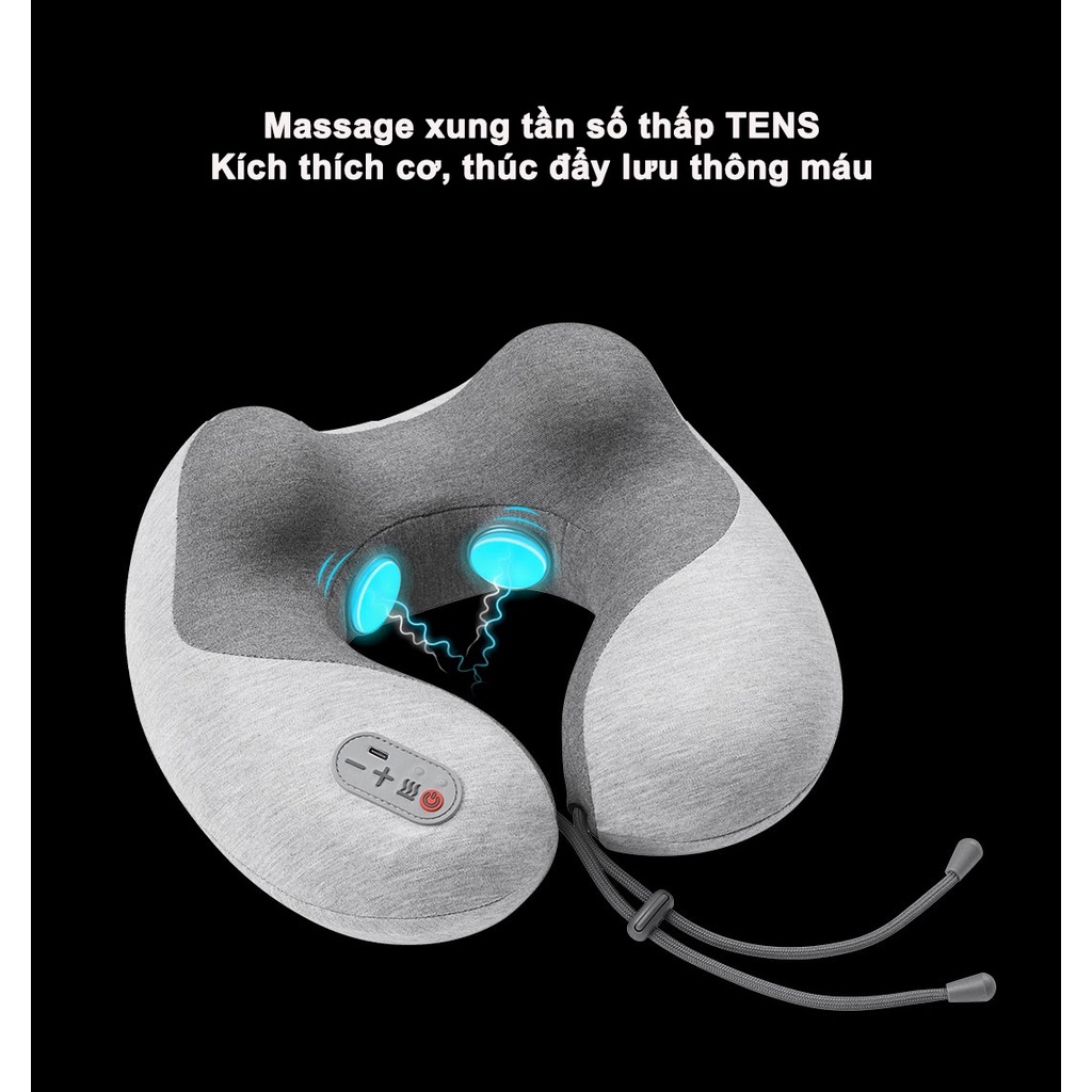 Gối massage cổ Momoda SX332