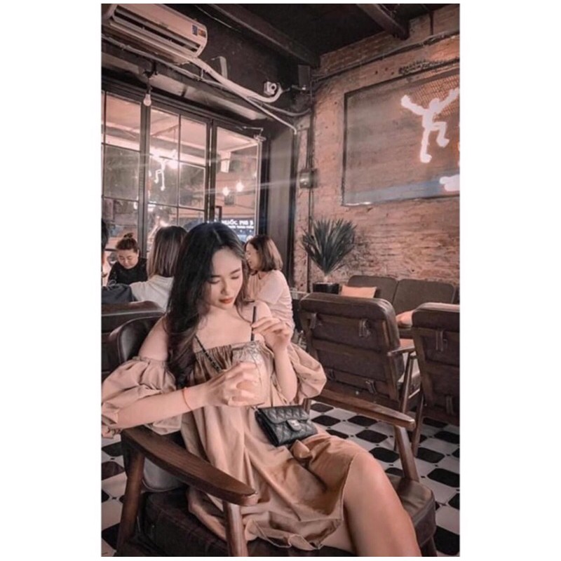 Túi ví đeo chéo nữ đi chơi đẹp da sần HEISE