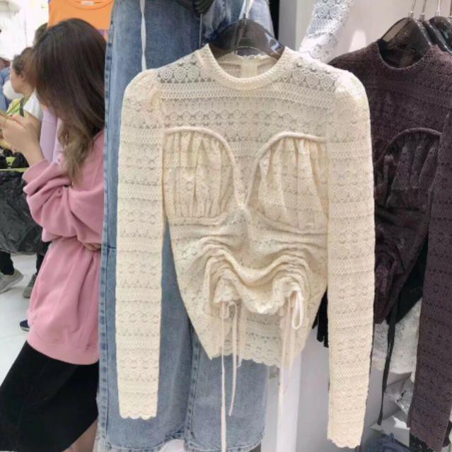 Áo ren rút dây sườn cúp ngực hot hit