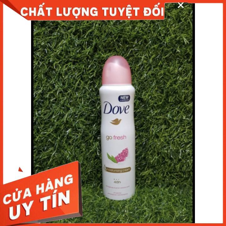 [chính hãng ] [Đủ Mùi] Xịt Khử Mùi Toàn Thân Dove (150ml)hàng công ty làm trắng khử mìu   giữ hương thơm lâu