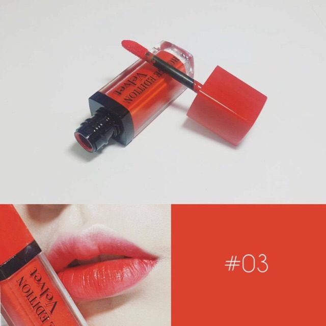 🌺Son Bourjois Rouge Edition Velvet Đủ màu