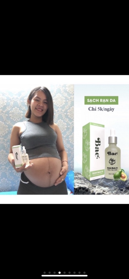 TINH DẦU Trị rạn da sau sinh  bae 50ml