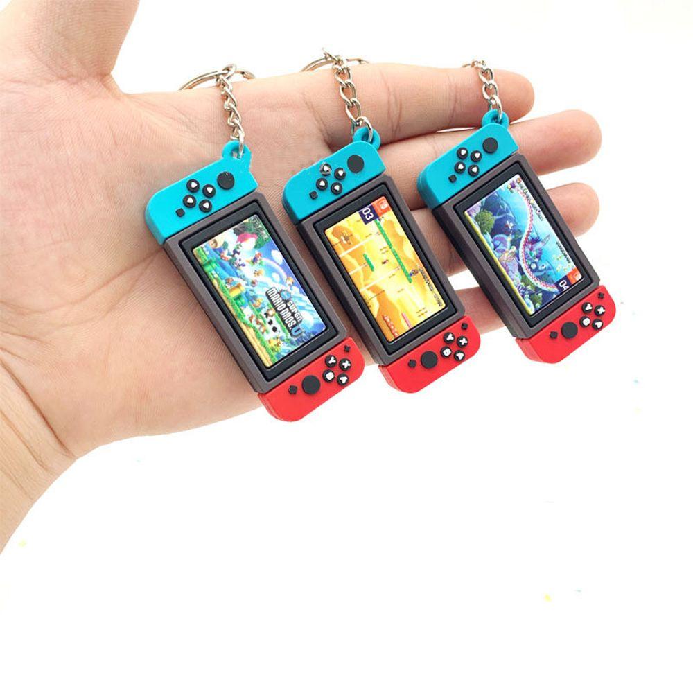 LILYES Móc Khóa Xe Hơi Hình Super Mario Dễ Thương