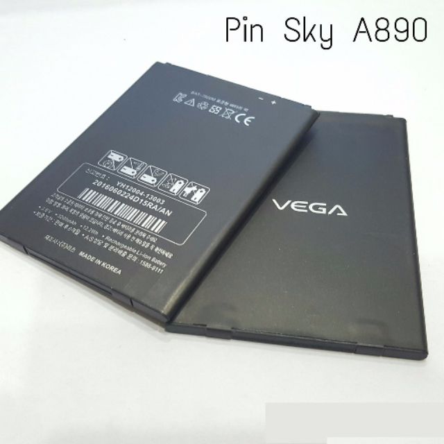 Pin sky A890 BAT-7800M zin có bảo hành
