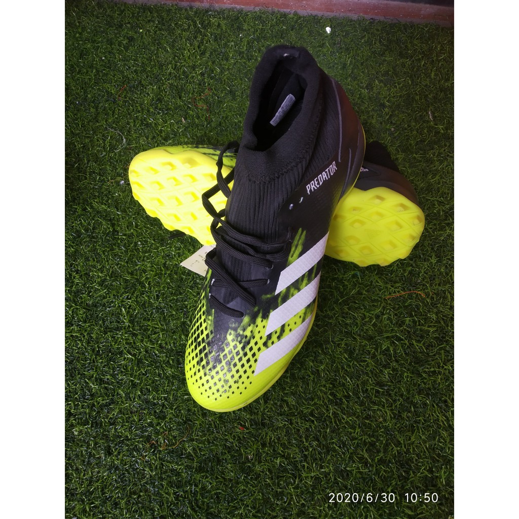 [Adidas giày][hOT HOT HOT] Giày đá bóng Adidas Predator cổ cao 20.3 TF