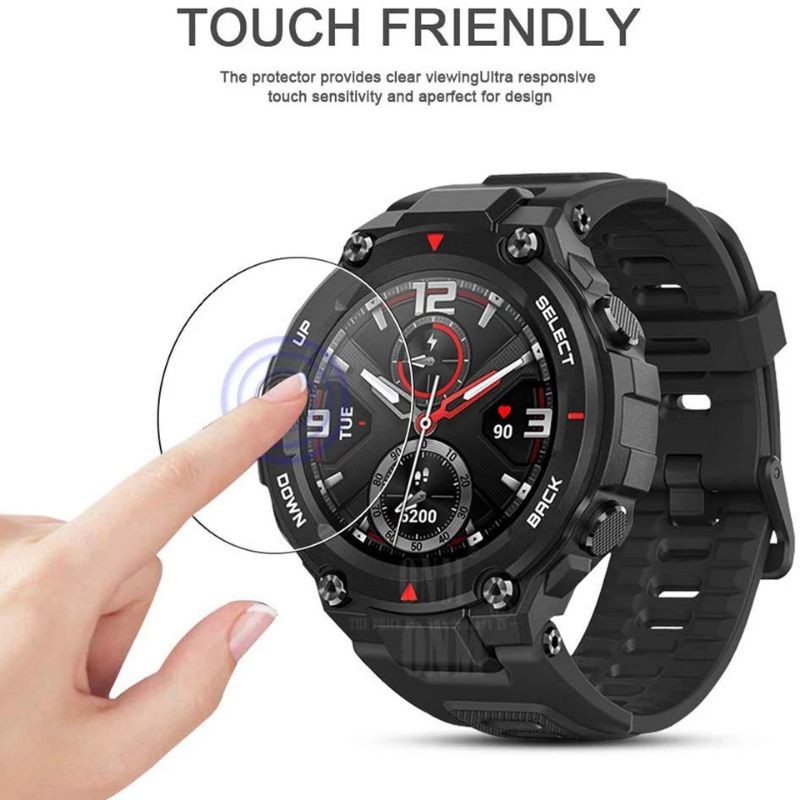 Kính cường lực cho đồng hồ Amazfit Serie ( T-rex, GTR 47mm, GTR 42mm, Stratos 3, Amazfit Pace, Verge, Verge Lite)