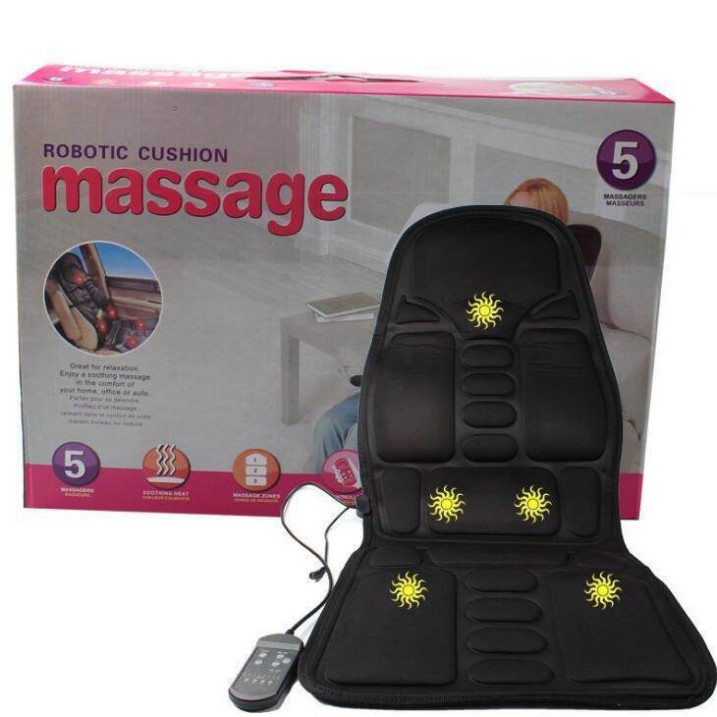 Đệm massage toàn thân - đệm mát xa trên ô tô 8 chức năng chính hãng
