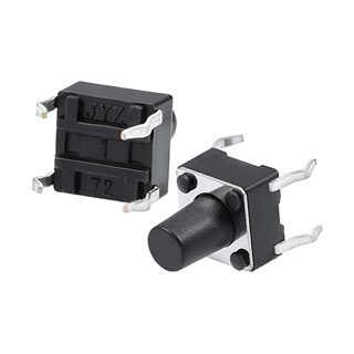 Combo Bộ 10 Nút Nhấn 4 Chân 6x6x8mm