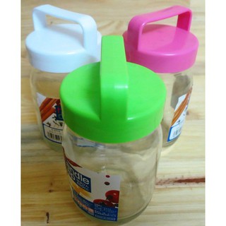 Lọ thủy tinh có quai xách 450ml