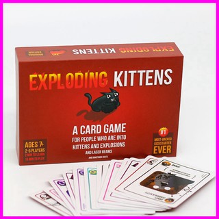 Bài mèo nổ quyết tử Exploding Kittens Boardgame Giá rẻ