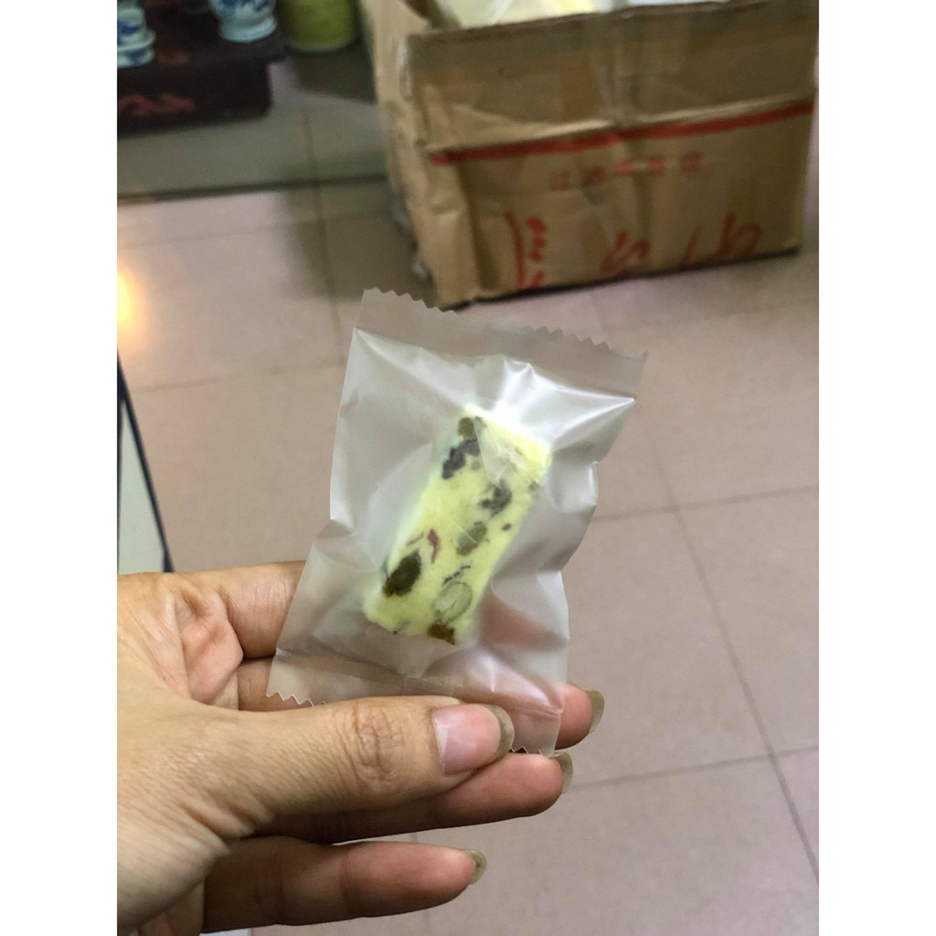 Túi đựng kẹo bánh quy trắng mờ 5.5 x 8.5cm tập 100 cái