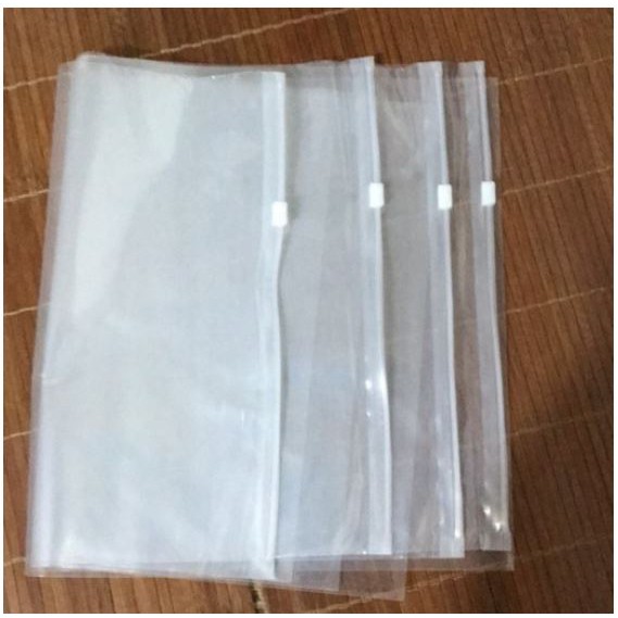 1kg TÚI ZIP KHÓA KÉO, ZIPLOCK, ZIPPER KHÓA KÉO TRẮNG TRONG CÓ LỖ KHÍ - BBĐG