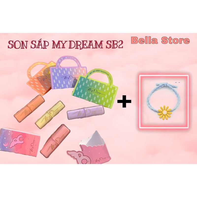 SON SÁP MY DREAM S2B BERNICE NHUNG LÌ MỊN MÔI CHÍNH HÃNG