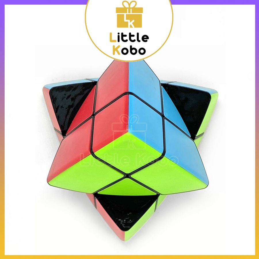 Rubik Biến Thể QiYi Corner Mastermorphix Cube Siêu Xịn Rubic Stickerless Không Viền