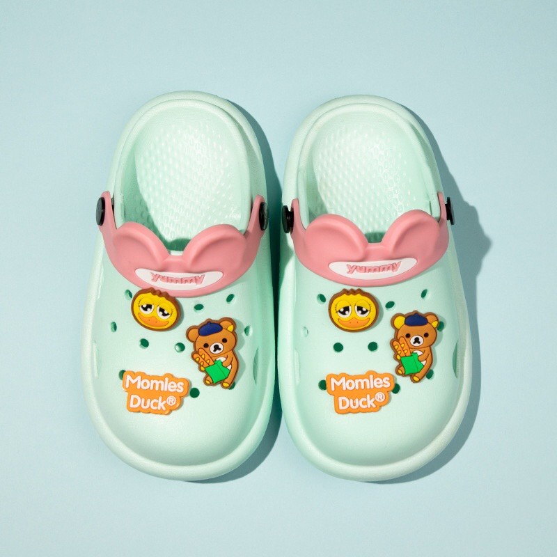 Dép sục ,cross tai gấu YUMMY cho bé