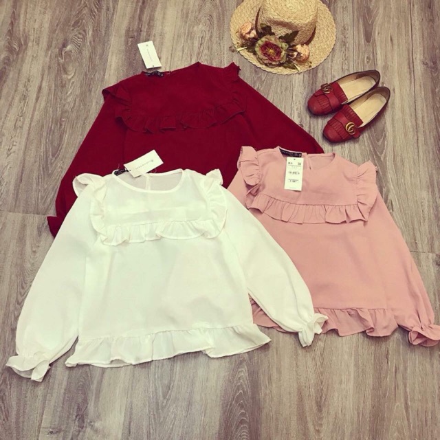 [HOT HOT] Sơ mi bèo peplum