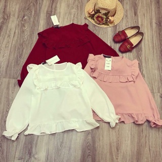 Sơ mi bèo peplum
