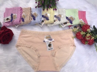 Quần lót Thái cotton pha ren