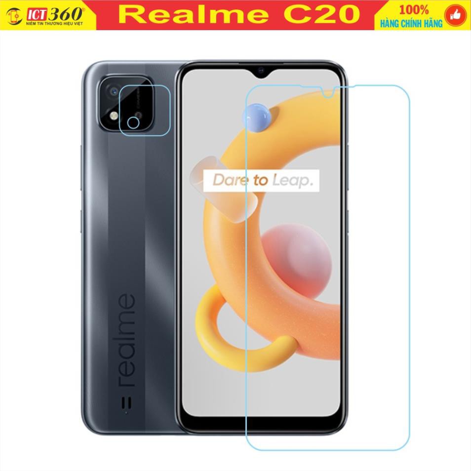 Kính Cường Lực Nano Dẻo, Dán PPF 4 Lớp Realme C20, Realme C11 2021 + Kính Bảo vệ camera Realme C20, Realme C11 2021