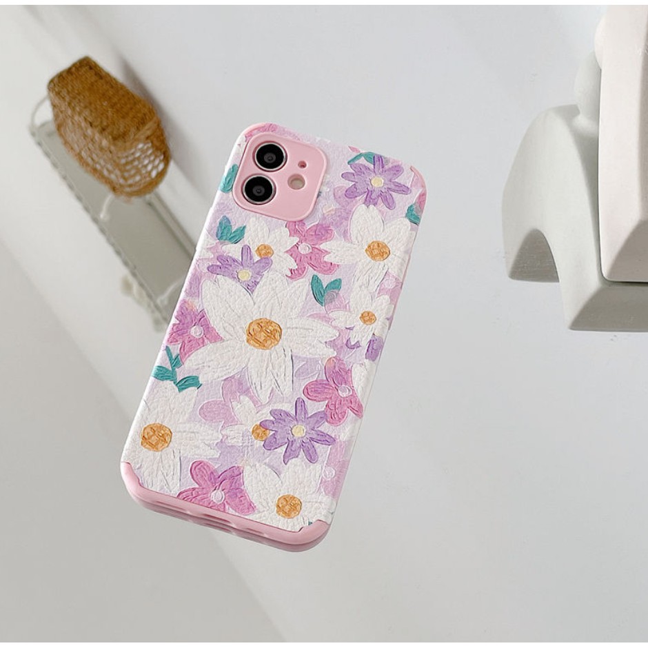 Ốp lưng iphone phổ biến trên IG flower 6/6plus/6s/6splus/7/7plus/ Minh Bạch 8/8plus/x/xs/11/12/pro/max/plus/pro