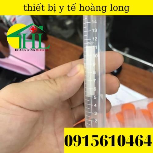 Com Bo 10  Ống Ly Tâm Falcon 15ml Đáy Nhọn Chuyên Dụng