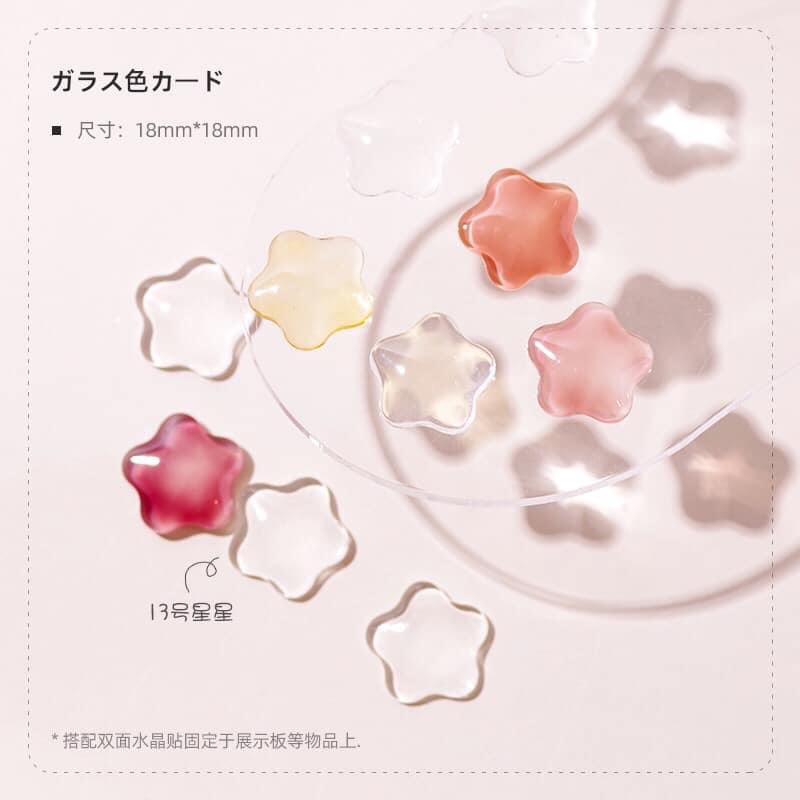 Đá mẫu tròn/ vuông trưng bày màu sơn