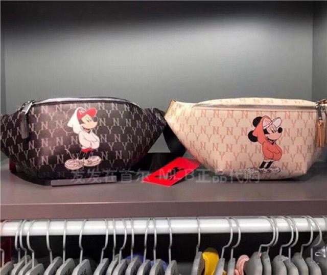 Túi bao tử NY chuột mickey đeo hông/ đeo bụng/ đeo chéo size 20 | BigBuy360 - bigbuy360.vn
