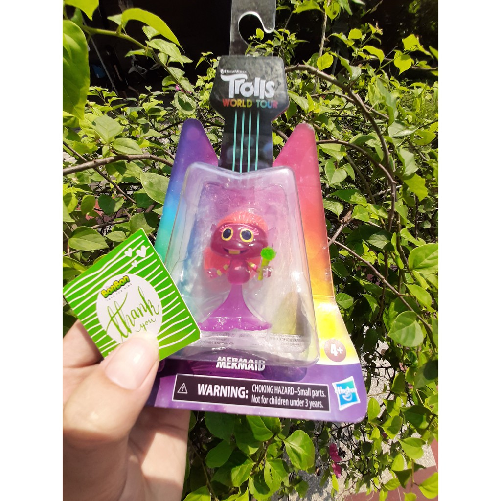 Mô hình quỷ lùn tinh nghịch Dreamworks Trolls World Tour - CHÍNH HÃNG