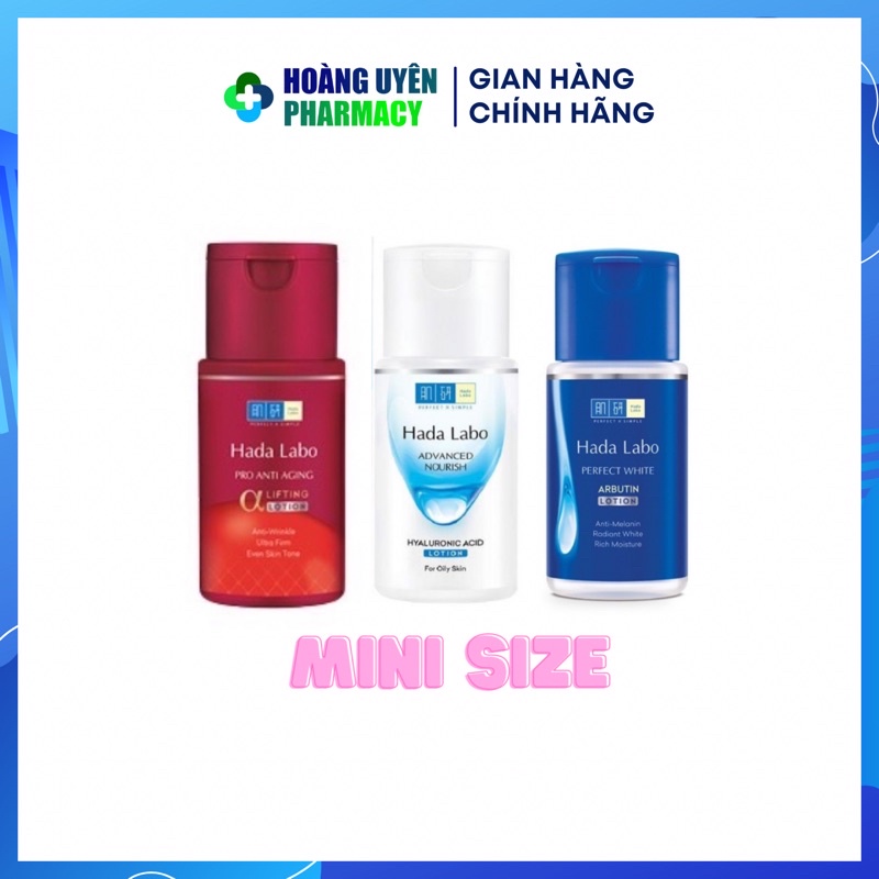 Dung dịch dưỡng ẩm Hada labo mini 40ml (Lotion Hada labo)