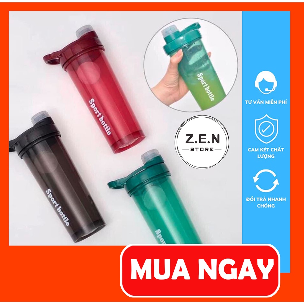 ♥️BÌNH NƯỚC SPORT XỊN XÒ - TO ĐẸP 700ML♥️CÓ QUAI CẦM VÀ CÓ THỂ VẮT CAM TIỆN DỤNG