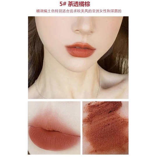 [Hàng mới về] Son kem Kakashow tông lì chống nước lâu trôi 9 màu sắc tùy chọn