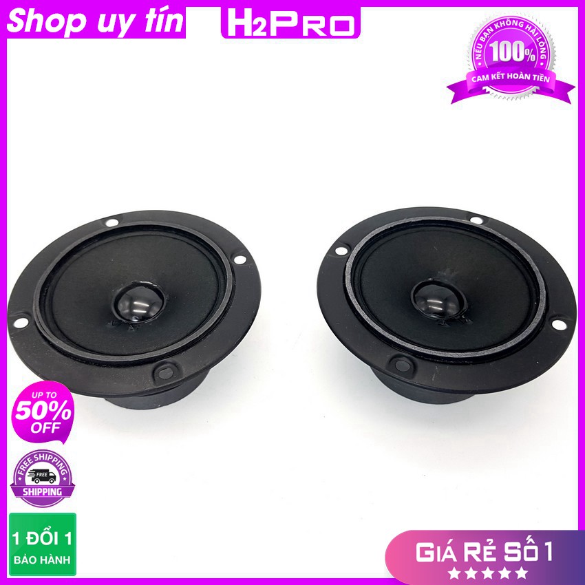 Đôi Loa Treble Bmb, 2 Loa Treble Giấy Bmb PA2522 Japan Tròn 95mm, 60W-8 Ôm-Từ Kép-Coil 1.4 (Tặng Cặp Tụ 30K)-H2pro Audio