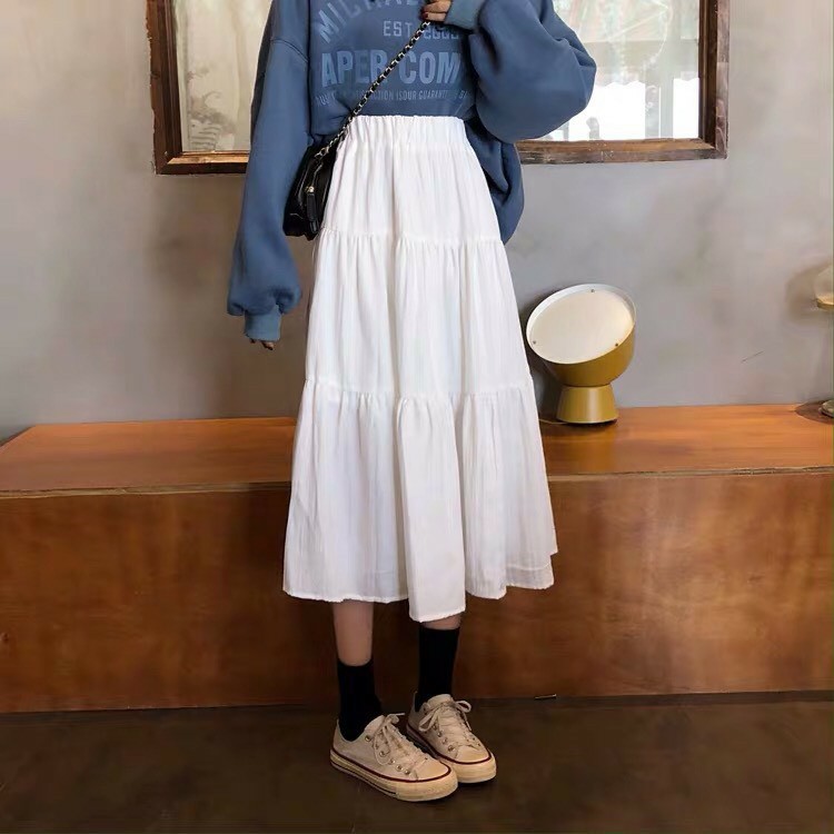 Chân váy nữ đẹp xếp ly 3 tầng phong cách hàn quốc | BigBuy360 - bigbuy360.vn